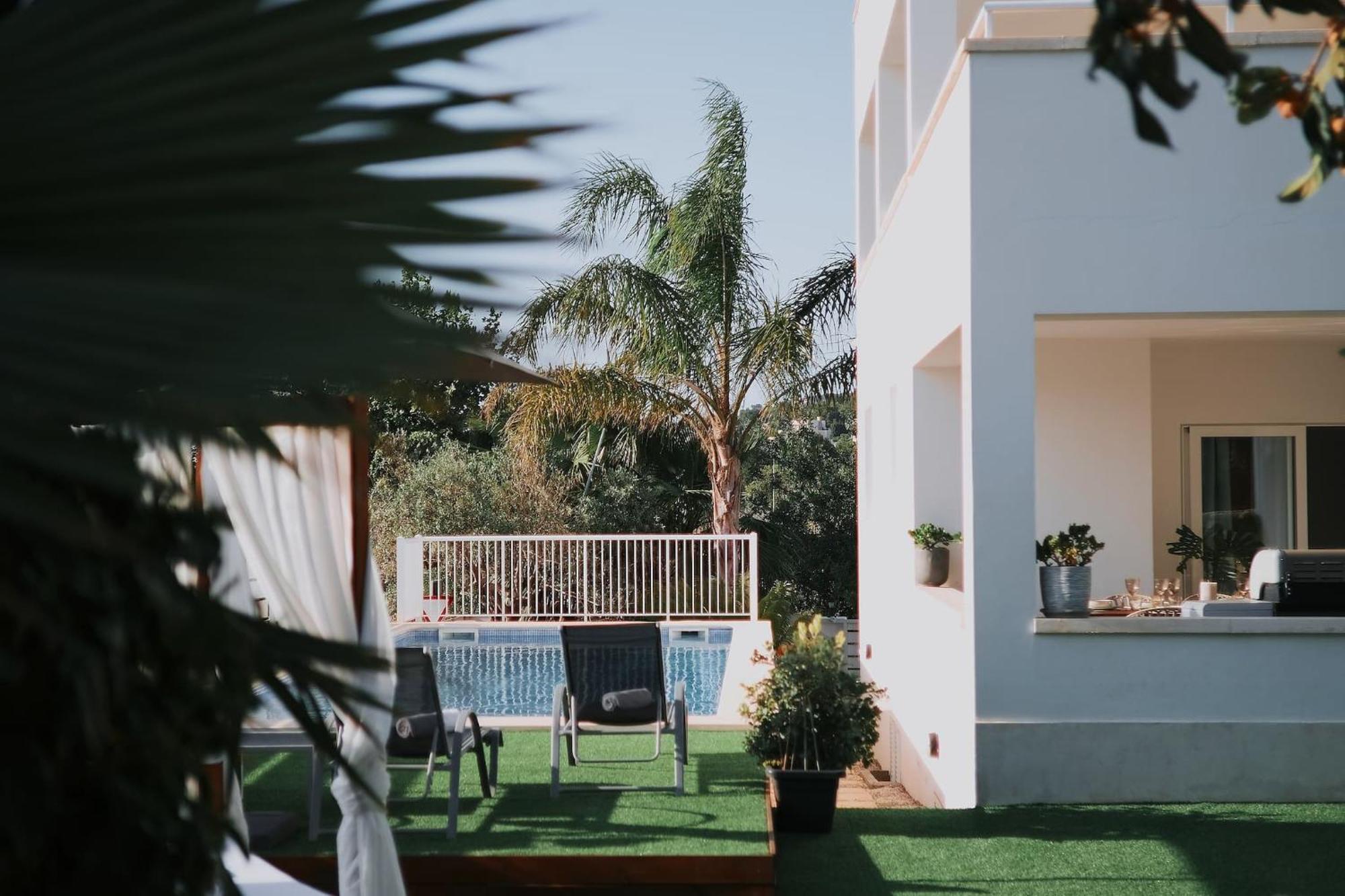 Villa Romeo 2Km From Ibiza Town And 1Km From Talamanca Beach サンタ・エウラリア・デス・リウ エクステリア 写真